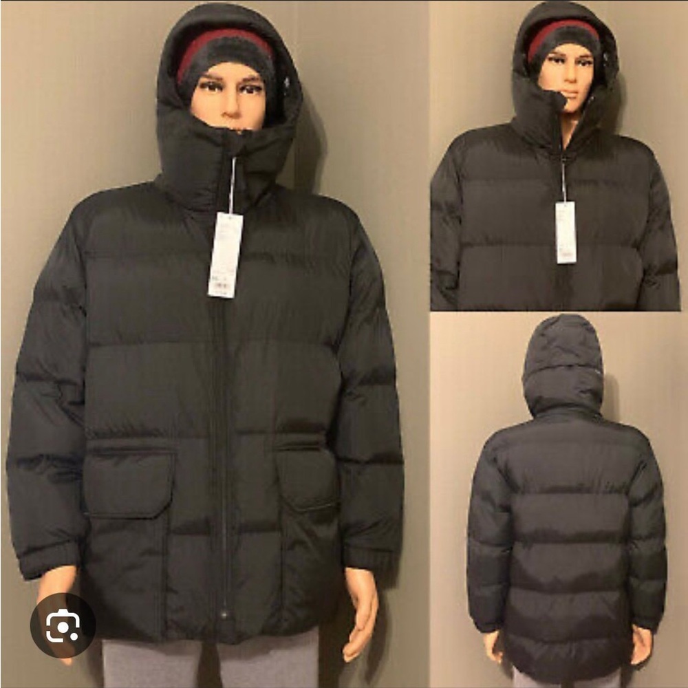 Uniqlo Black Puffer Jacket